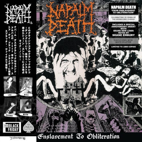Napalm Death From Enslavement To Obliteration LP/Vinyl Napalm Death From Enslavement To Obliteration LP/Vinyl