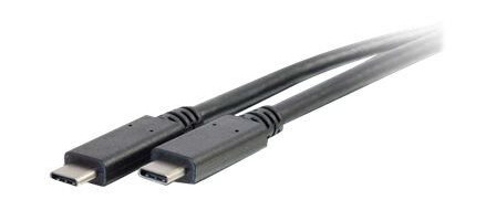 C2G 1m USB Type C Cable - 4K support - USB 3.1 (Gen 2) M/M - USB C Cable - USB type C-kabel - 24 pin USB-C til 24 pin USB-C - 1 m