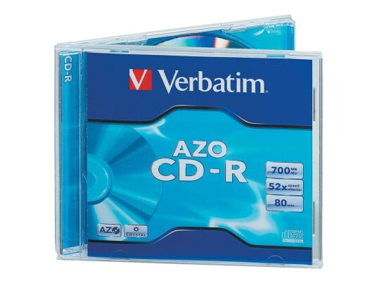 Verbatim AZO Crystal - CD-R x 10 - 700 MB - lagringsmedier Verbatim AZO Crystal - CD-R x 10 - 700 MB - lagringsmedier