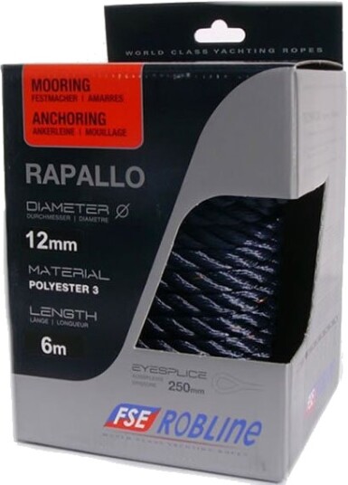 Robline Dinghy Control spole - 6 mm - hvit/m.blå - 1650 kg Robline Dinghy Control spole - 6 mm - hvit/m.blå - 1650 kg