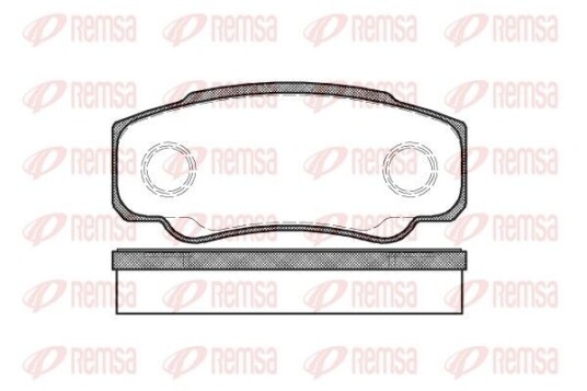 Bremseklosser REMSA 0961.00