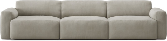 No Ga - Brick 3-Seater Shadow Khaki Sofaer Grå