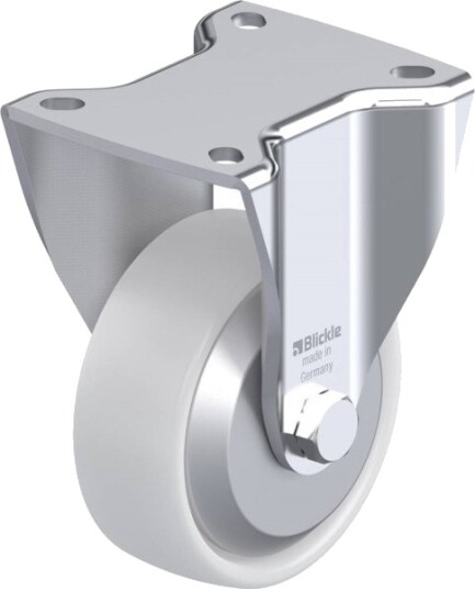 Blickle 749132 Bh-Po 100G-1-Fa Faste Hjul - Hjuldiameter: 100 Mm - Lasteevne (Maks.): 280 Kg - 1 Stk Blickle 749132 Bh-Po 100G-1-Fa Faste Hjul - Hjuldiameter: 100 Mm - Lasteevne (Maks.): 280 Kg - 1 Stk