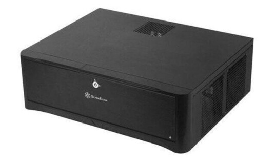 SilverStone Grandia GD06 Mini-ITX Kabinett Svart uten Strømforsyning