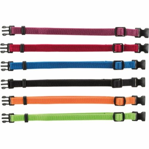 Trixie Valpehalsbånd 6 stk (assorterte farger) m-l-22-35cm