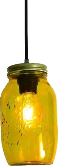 Frutta Glass Høyde 21 Cm Aprikosfarget