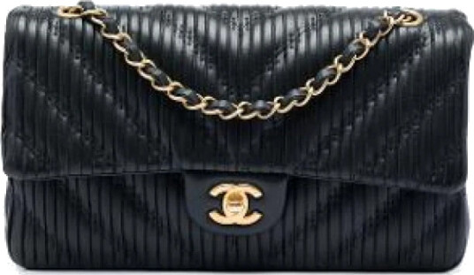 Chanel Vintage Dame Svart