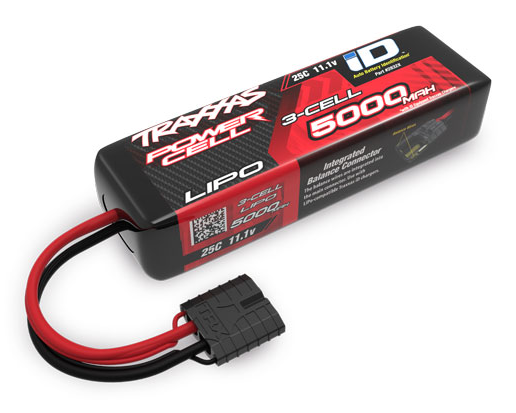 Traxxas 2832X LiPo 3S 11,1V 5000mA 25C iD-Connector Short Traxxas 2832X LiPo 3S 11,1V 5000mA 25C iD-Connector Short