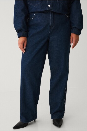 Zizzi Jeans jMavia Blå