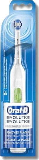 Oral B Revolution batteridrevet elektrisk tannbørste Precision Clean børstehode GRØNN Oral B Revolution batteridrevet elektrisk tannbørste Precision Clean børstehode GRØNN
