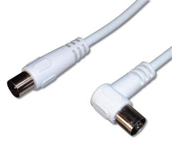 Premiumcord Tv M/F 90 75 Ohm 2M 2 M Iec Iec Hvit KTMF02U