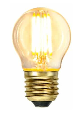 Star Trading LED-pære Soft Glow Dim E27 krone 4W (35W) Star Trading LED-pære Soft Glow Dim E27 krone 4W (35W)