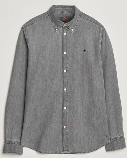 Morris Light Denim Shirt Grey