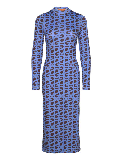 STINE GOYA 2244 Stocking Jersey, Pullover Long - Blue - XS/S