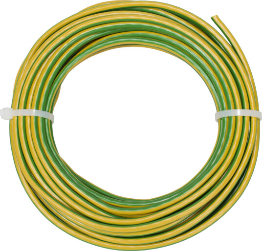 NEXANS PN 6MM2 H07V-R GUL/GRØNN 10METER