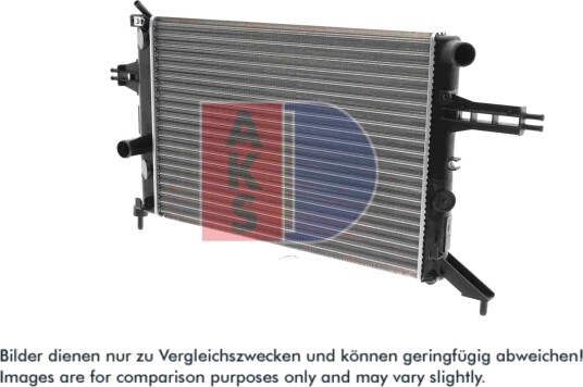 AKS DASIS 151870N Radiator motorkjøling