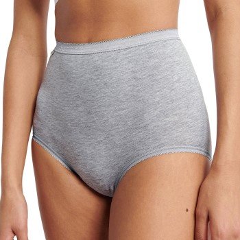 Sloggi Truser 3P Basic Plus Maxi Colored Blå/Grå bomull 40 Dame