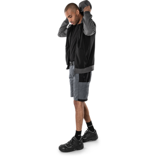 Fristads Serviceshorts 2543 Lwr Grå/svart C60