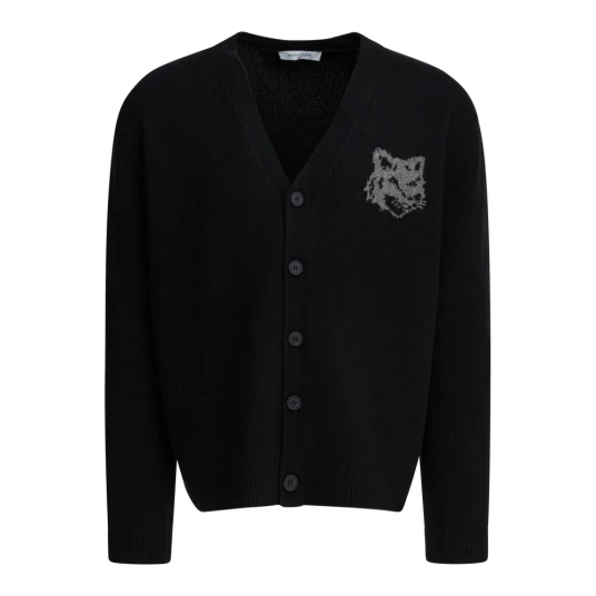 Maison Kitsuné Herre Strikkevarer Svart M, Maison Kitsuné Herre Strikkevarer Svart M,