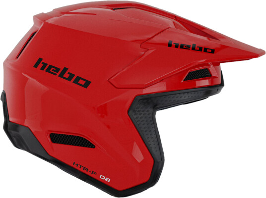 Hebo Trialhjelm  Zone Pro Monocolor Rød