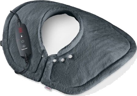 Beurer Hk66 Varmekrave Grå Varmeteppe Beurer Hk66 Varmekrave Grå Varmeteppe