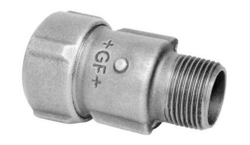 GF Primofit 2" Overgangsnippel for Stålrør
