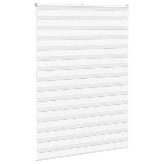  Sebragardin hvit 165x230 cm stoff bredde 160,9 polyester