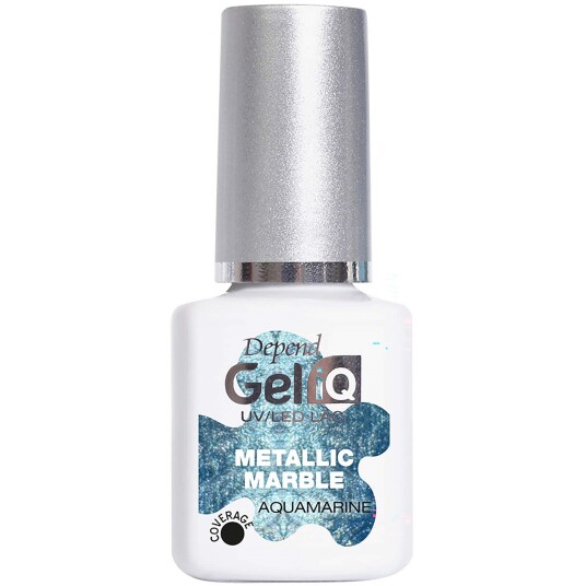 Depend Gel iQ Effects Metallic Marble Aquamarine Depend Gel iQ Effects Metallic Marble Aquamarine