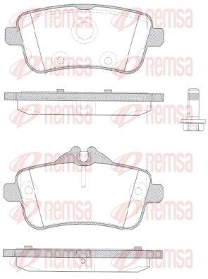 Bremseklosser REMSA 1503.10 Bremseklosser REMSA 1503.10