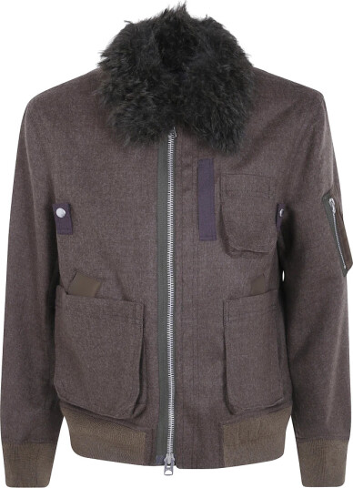Sacai Herre Jakker Brun L,