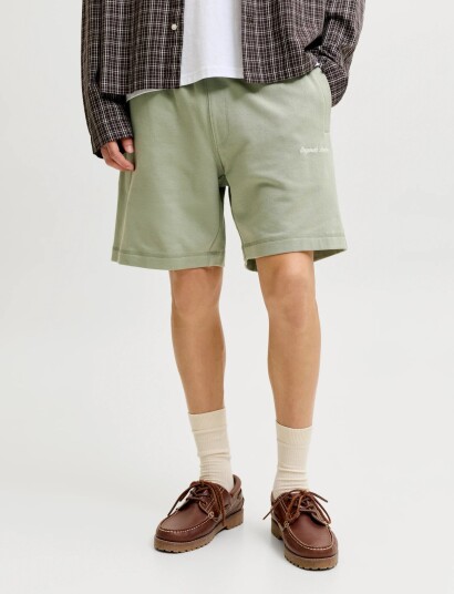 Jack & Jones Jpstkarl Norrebro Sweat Shorts Reg Sn White XXL