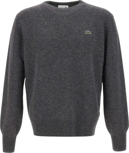 Lacoste Herre Strikkevarer Grå M, Lacoste Herre Strikkevarer Grå M,