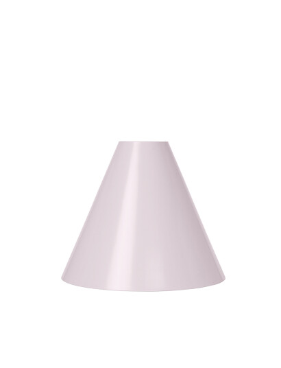 Broste Copenhagen Lampeskærm "Gine" - Pink - Ø27CM