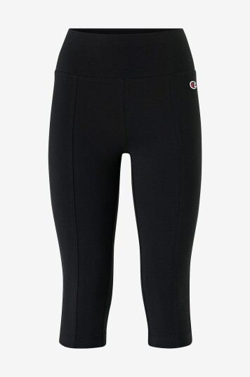 Champion Leggings Icons Cotton 3/4 Svart