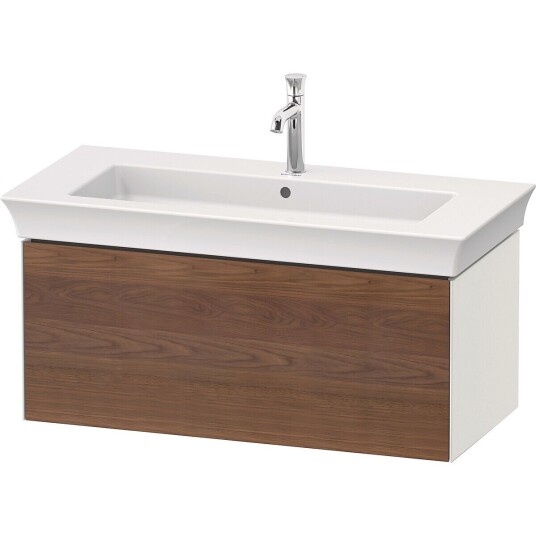 Duravit White Tulip Servantskap 1 skuff 98,4x45,8x41 cm Valnøtt/Hvit Matt