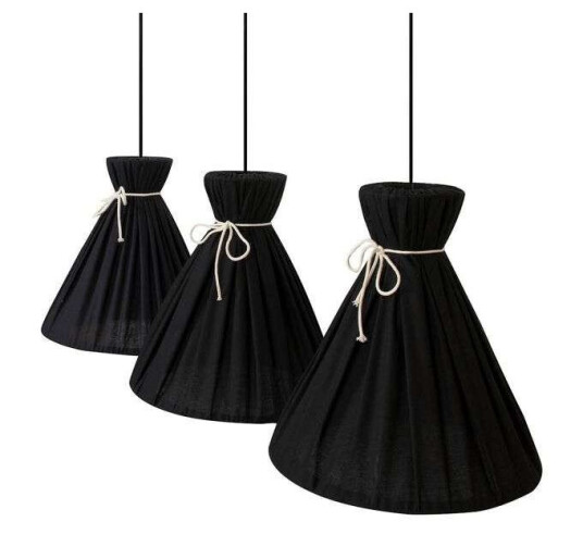 Envostar Lola 3 Pendel Black/Beige/White