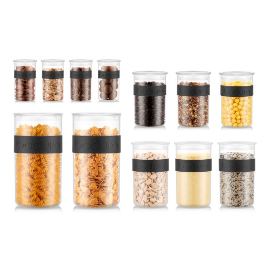 Bodum Presso oppbevaringsboks med lokk 12 deler Klar