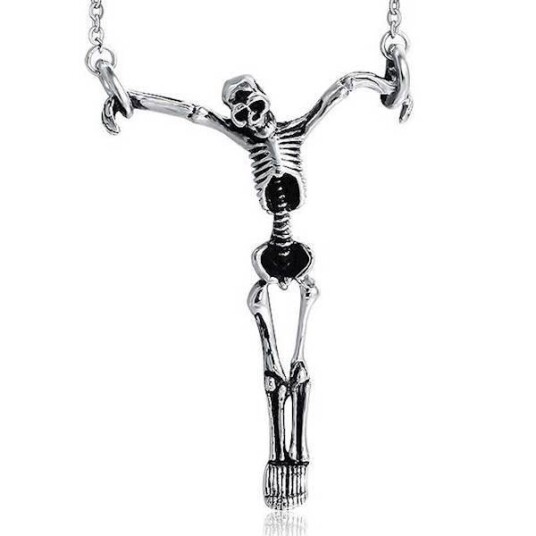 Anheng Skull med kjetting Anheng Skull med kjetting