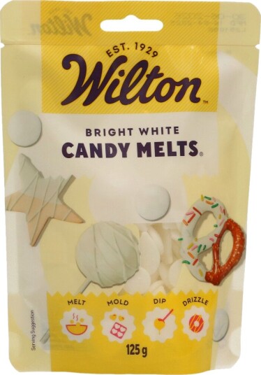 Candy Melts Ekstra Hvit 125g | Slikkepott.No