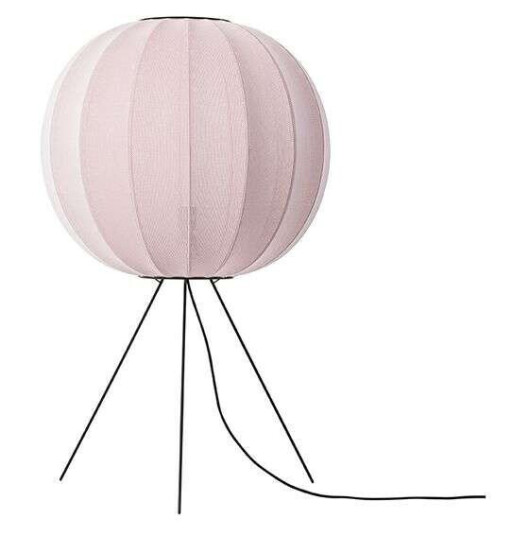 Made By Hand - Knit-Wit 60 Round Gulvlampe Medium Light Pink Made By Hand - Knit-Wit 60 Round Gulvlampe Medium Light Pink