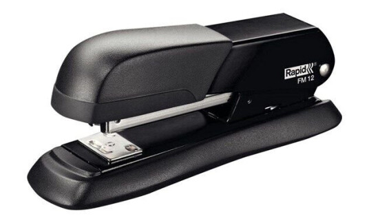 Rapid FM12 - stapler - 25 sheets - metal ABS plastic - black