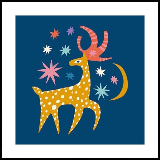 Happychristmasno38 Plakat Plakat / 70x70cm