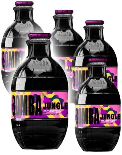 12 stk Bomba Jungle Energy 250 ml   Helt Brett