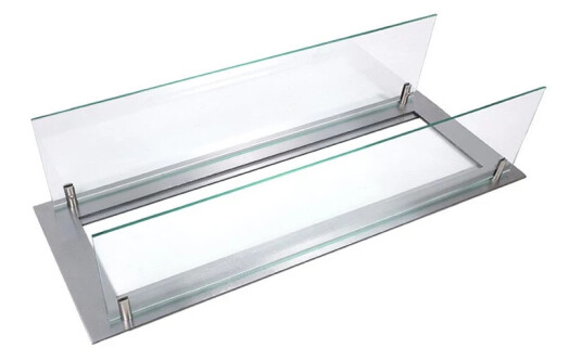 Scandiflames Innbygningsprofil til 60 cm Brenner Stål