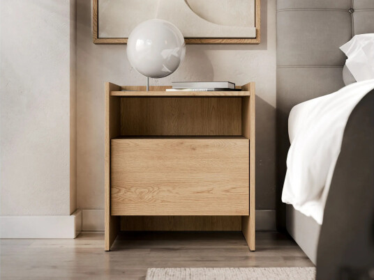 Bellia Sidebord 38 cm - Beige