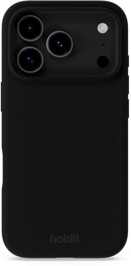 Holdit Soft Touch Mobildeksel for iPhone 17 Pro Max - Svart