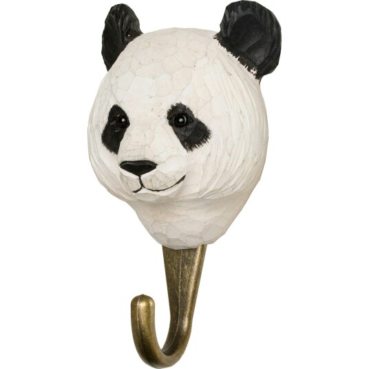 Wildlife Garden Håndskåret Krok Panda