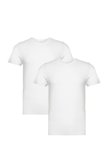 Dovre Dovre T-Shirt 2-Pack - White - XL