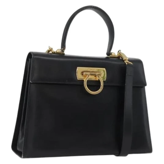 Salvatore Ferragamo Dame Svart