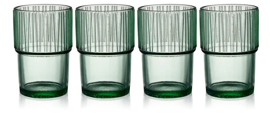 Bitz Kusintha caféglass 38 cl 4-stk. Green